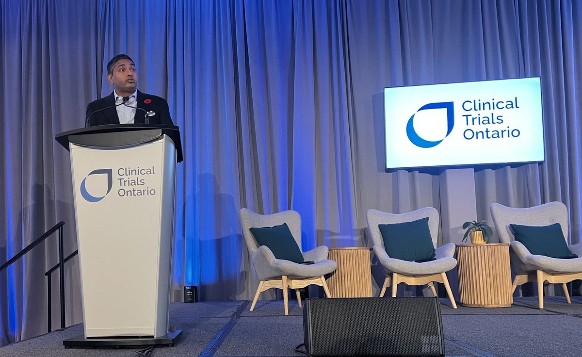 "Dedicated infrastructure and governance are needed to make clinical data available for research and innovation"

<a href="/DrFahadRazak/">Fahad Razak</a> presents on health data, #AI and the changing landscape of #clinicaltrials.

#CTO2024