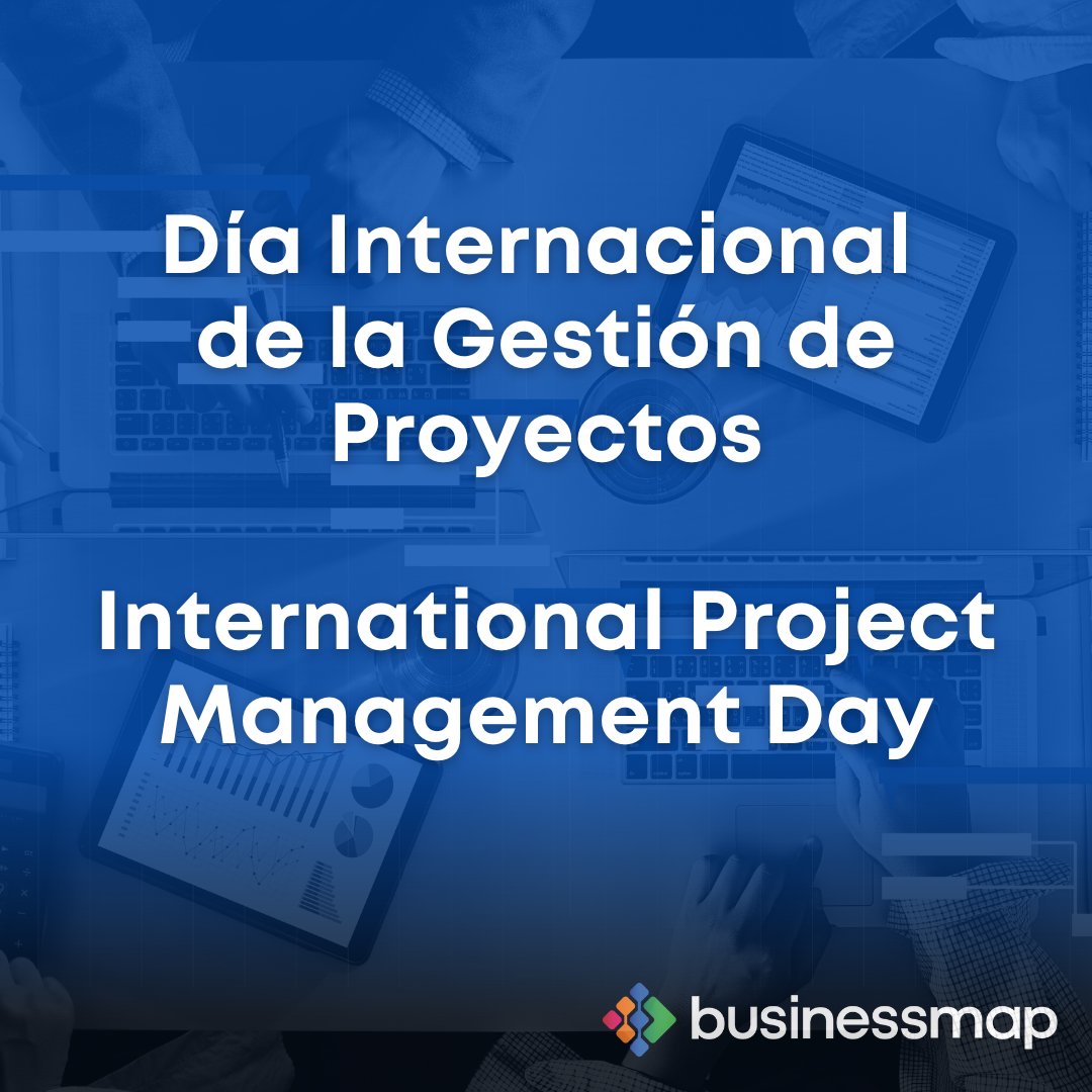 📢 #Projectmanagers del mundo, ¡hoy se celebra el #DíaInternacionaldelaGestióndeProyectos para destacar vuestra gran labor 👏🏼
 
Desde Businessmap seguimos trabajando para desarrollar vuestras competencias en la gestión y dirección de proyectos 🚀 

#IPMday #ProjectManagementDay