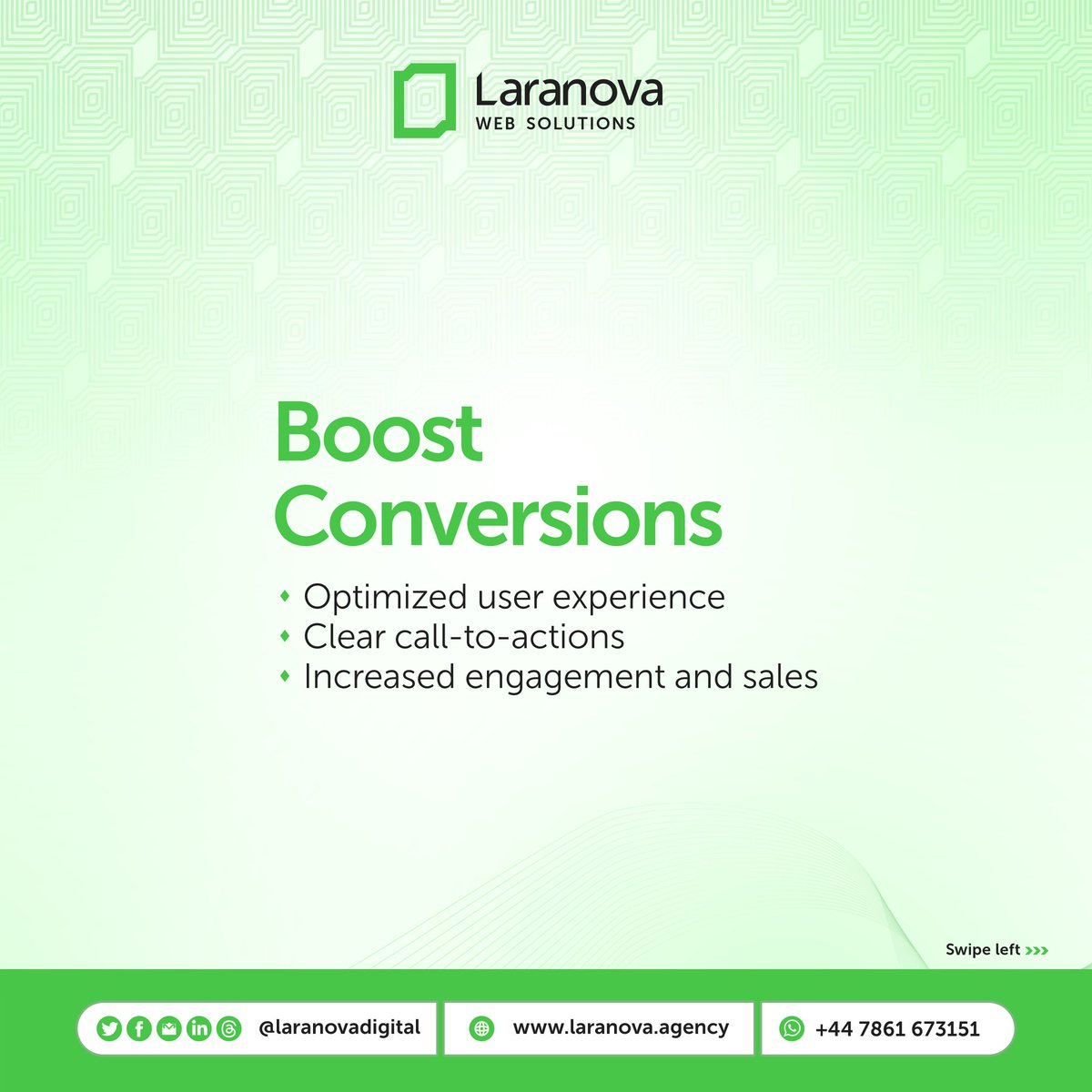 laranovaweb's tweet photo. Invest in a professional online presence! Contact us to learn more about custom website design and take your business to the next level!

#CustomWebsiteDesign #WebDevelopment #DigitalMarketing #OnlinePresence #BusinessGrowth Donald Trump Elon Musk Eko Atlantic https://t.co/aZiArz9H8u