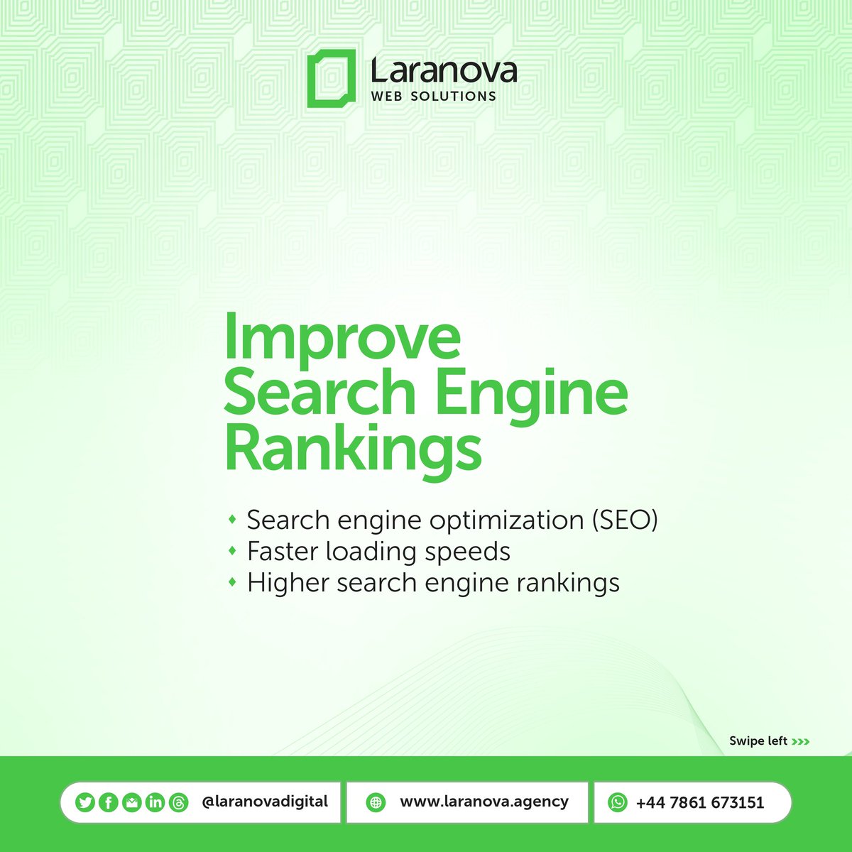 laranovaweb's tweet photo. Invest in a professional online presence! Contact us to learn more about custom website design and take your business to the next level!

#CustomWebsiteDesign #WebDevelopment #DigitalMarketing #OnlinePresence #BusinessGrowth Donald Trump Elon Musk Eko Atlantic https://t.co/aZiArz9H8u