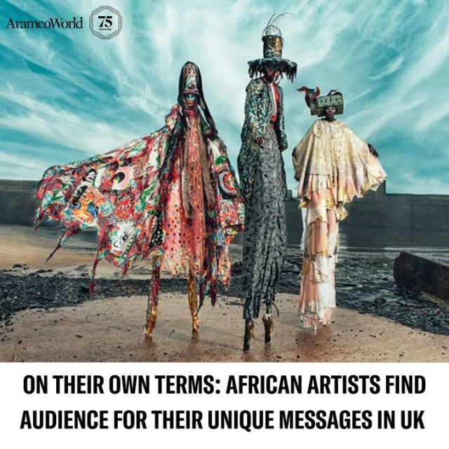 DanielD624's tweet photo. For artists of the African diaspora, the UK represents a new arena in which to showcase their messages through unique techniques and mediums. To learn more, read “On Their Own Terms” at https://t.co/8cIqcV7ucc https://t.co/8Kg9dajGxK https://t.co/TVequgNJg6