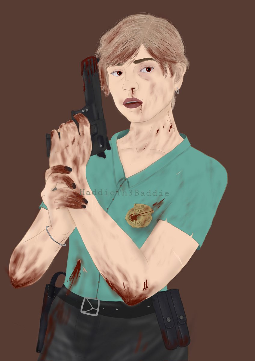 HaddieTh3Baddie's tweet photo. REVEAL!!!
Its Cybil🥰💚💜(but my version lol)
Aswell as her possessed version 

I LOVEE this ngl-🫶
#cybilbennett #silenthill    #silenthillfanart #dbd #fanart https://t.co/s3vLZhOyrV