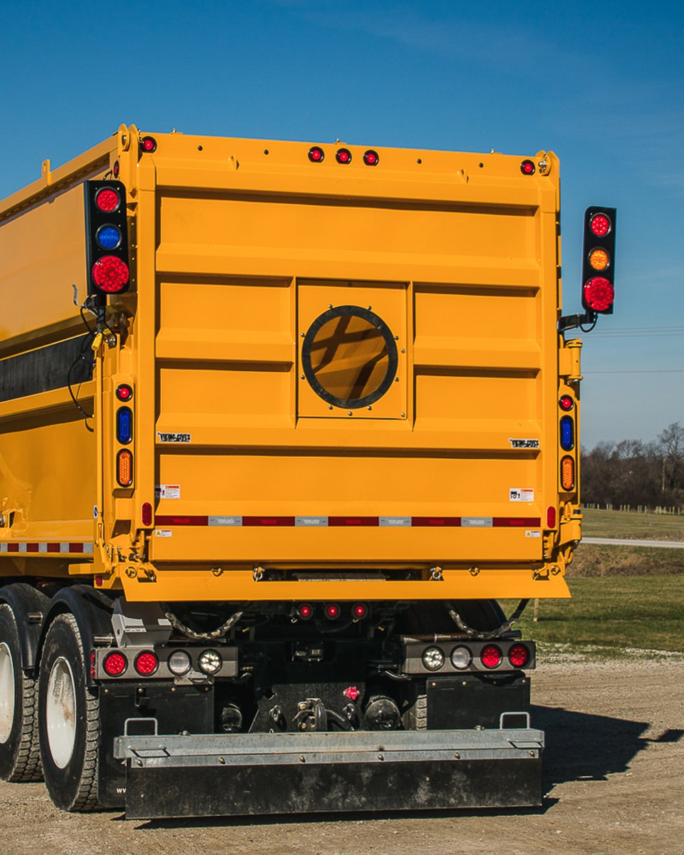 It's leaf collecting season, and the Leaf Box attachment by Viking-Cives is the best way to convert a standard dump body into a large-capacity leaf container. This unit is shown on a Roller Pro Dump Body, but Proline combination body versions are also available.