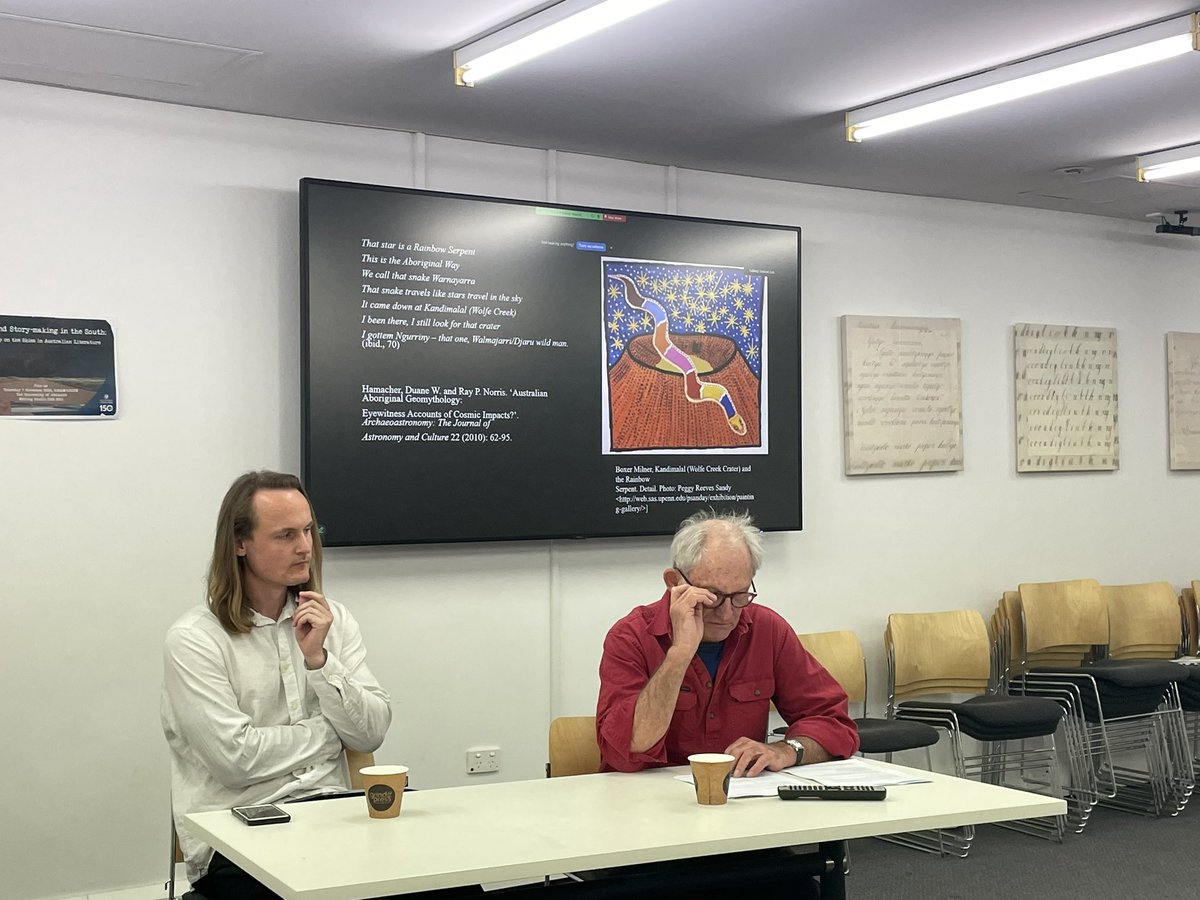ellekeboehmer's tweet photo. @samueljessecox @UniofAdelaide @FlyinGenie1 @lyndang Snapshots from the day! Talking stars under the Southern Cross with Pleiades rising. @PocoSeminarOx @SALT_Astro @FarSouthProject @JSAS_Editors https://t.co/z9K5fZM5nQ