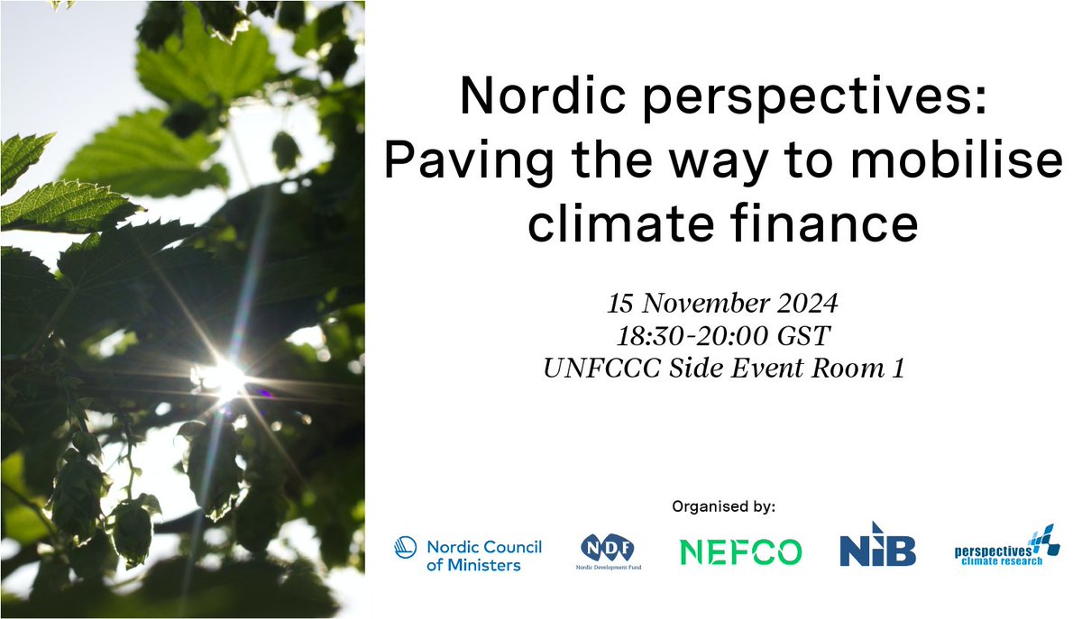 Nordic Development Fund tweet media