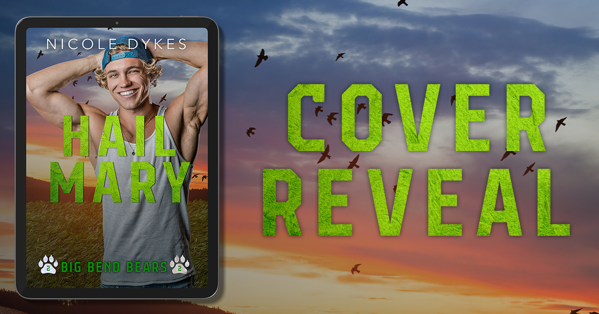 Score a first down with this stunning cover for Hail Mary by Nicole Dykes! The second book in the Big Bend Bears is coming 12/9!

#Preorder: geni.us/hmbbbevents

#MMRomance #EnemiestoLovers #Football #SelfDiscovery #SmallTownRomance <a href="/Chaotic_Creativ/">Chaotic Creatives</a>