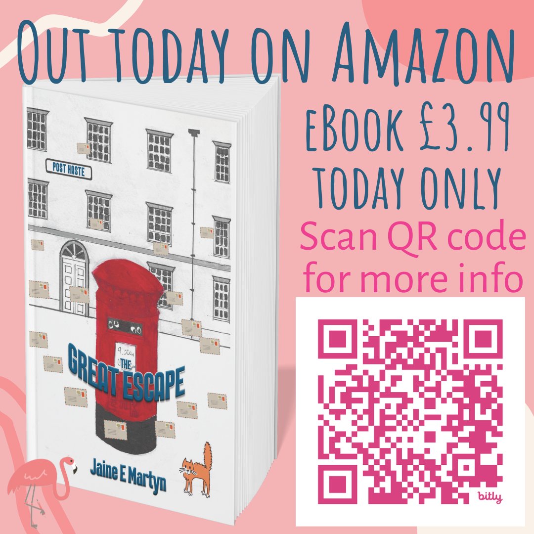 Happy launch day to Jaine! This book is a great gift idea for kids or parents looking for a funny tale that celebrates the wonderful world of post. Jaine brings letters and parcels alive in this inventive adventure story. Buy a copy here: amzn.to/4fyXESL