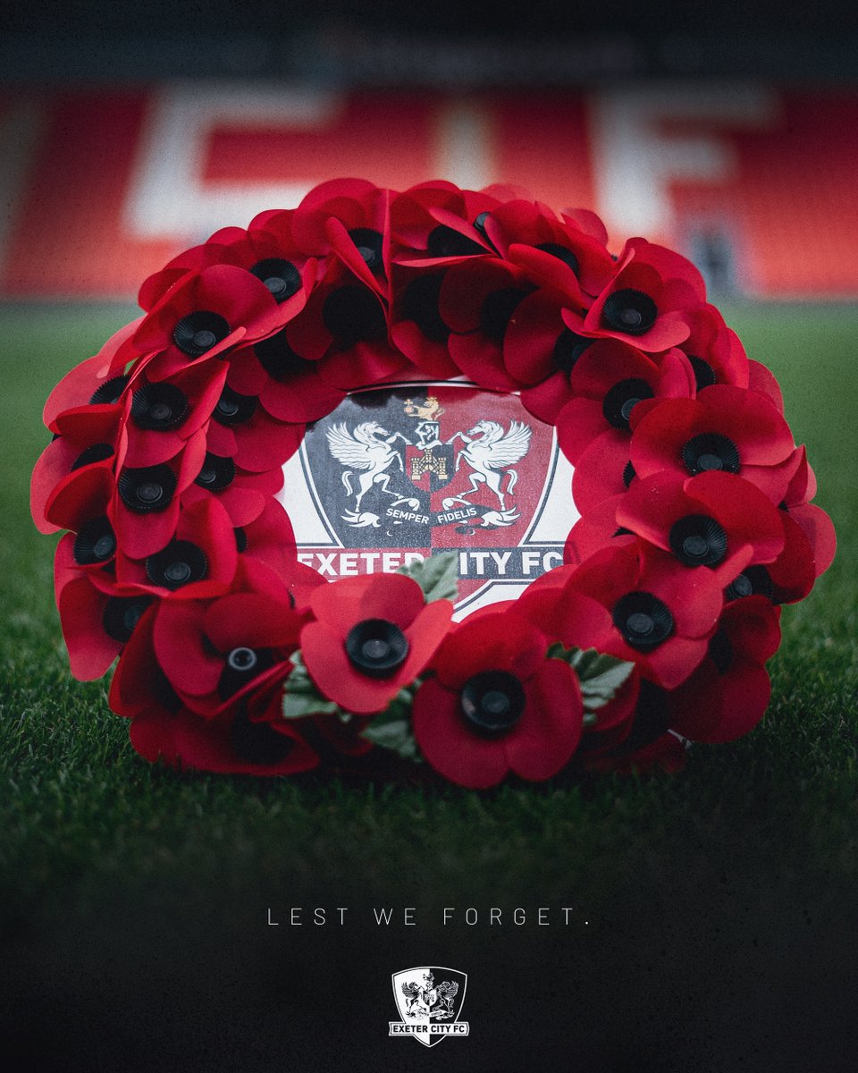 📝 Fans are asked to arrive early on Saturday to make sure they don't miss the Remembrance service on the pitch.

The gates will close between 2:54pm and re-open at 2:58pm. The kiosks and bars will also close at 2:45pm and re-open at 3pm.

Thank you 🌹