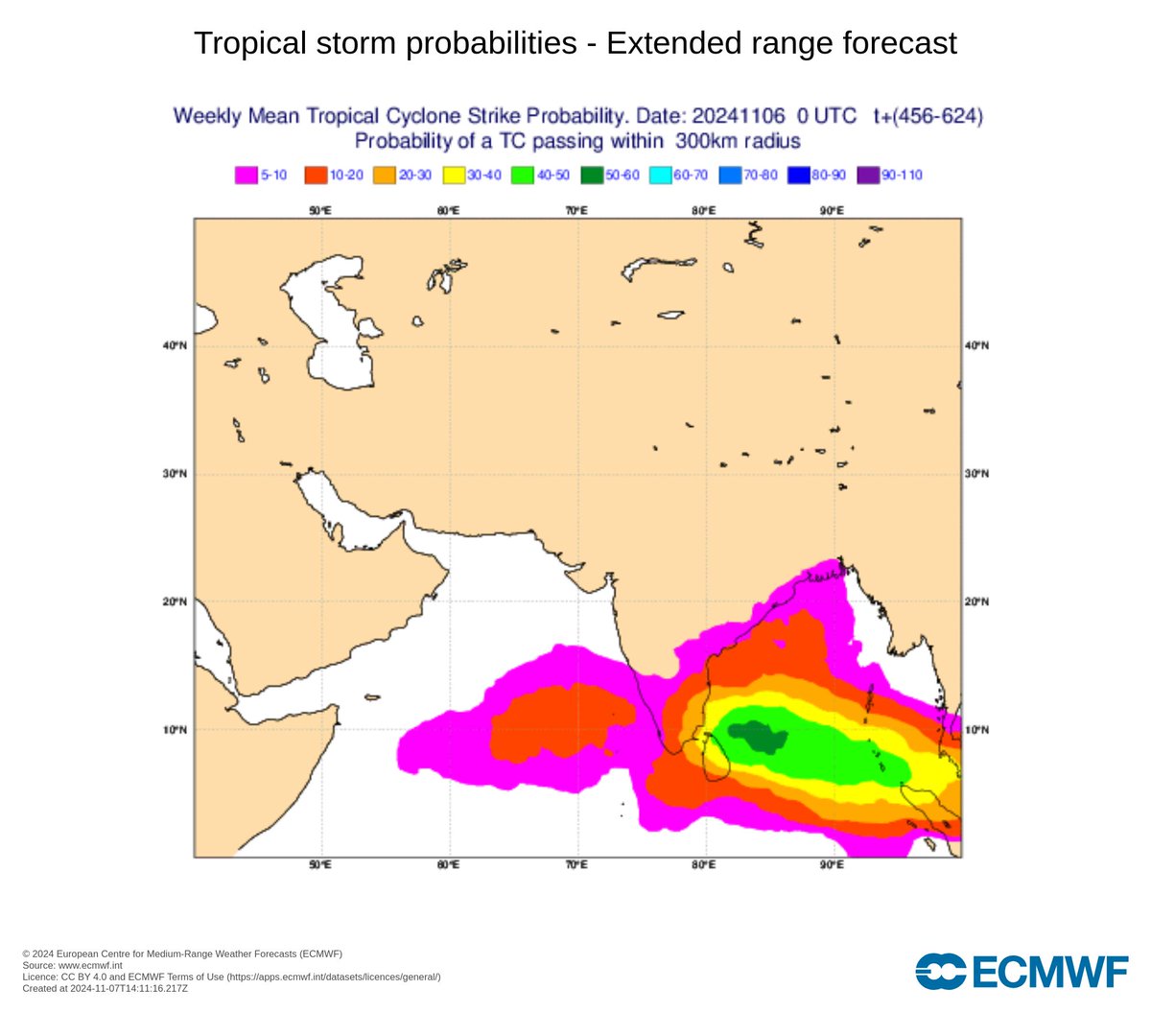 JW_Chennai's tweet photo. Sub Seasonal Update 🚨

With #MJO influence slowly establishing after Mid Nov , sub-seasonal forecast indicates first strong system of #NEM2k24 likely during last week of November ( after Nov 23 )

We will track this event when short range NWP starts to pick this. 

#ChennaiRains https://t.co/Cv9GeznAXY