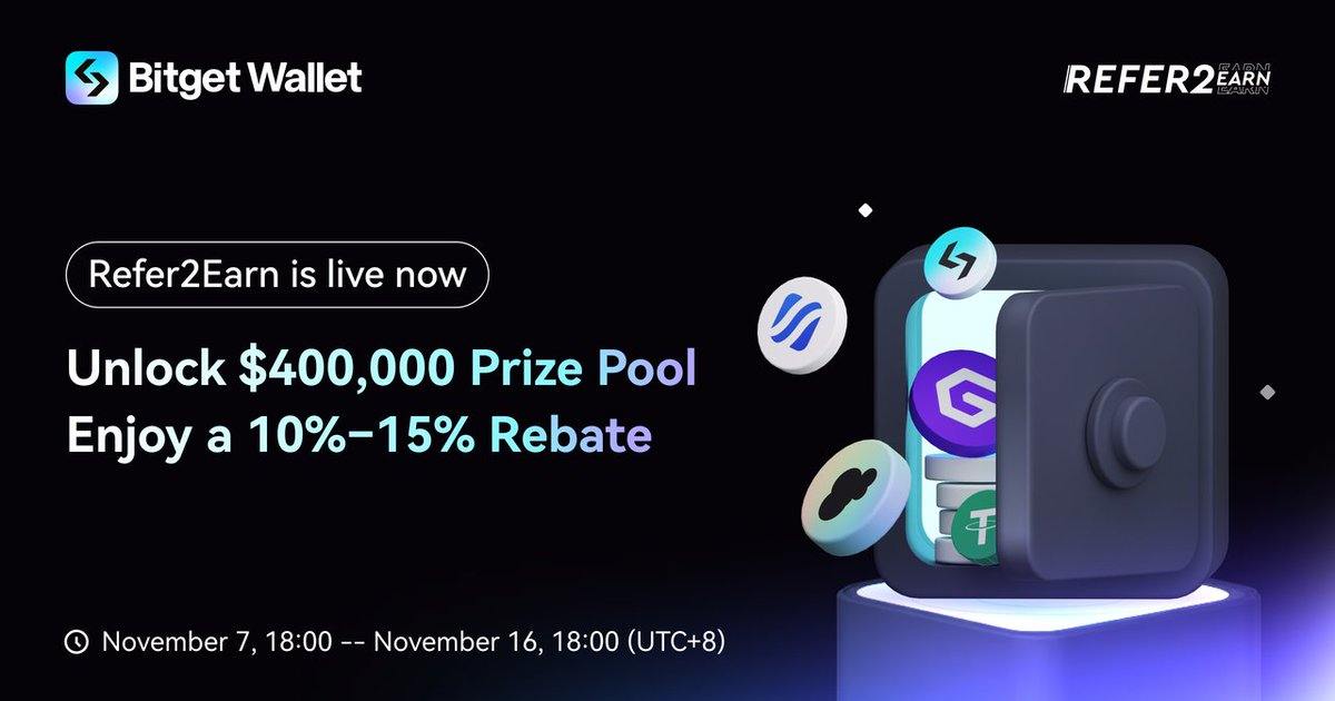 g4_p6's tweet photo. ⚠️بوت محفظة #Bitget_wallet تطلق النداء الأخير للجوائز
🎁❓ أنت م��عو لفتح هدية مفاجئة! ❓🎁
لأول 1,000,000 مستخدم فقط ! النقر فوق هذا الرابط يضمن تأهيلك.
تُمنح الجوائز بالأسبقية، لا تنتظر!
انضم إلي على Bitget Wallet Lite الآن!
https://t.co/KymKCwhzKh
#BTC #NFTs #crypto https://t.co/lN46EGkwSW