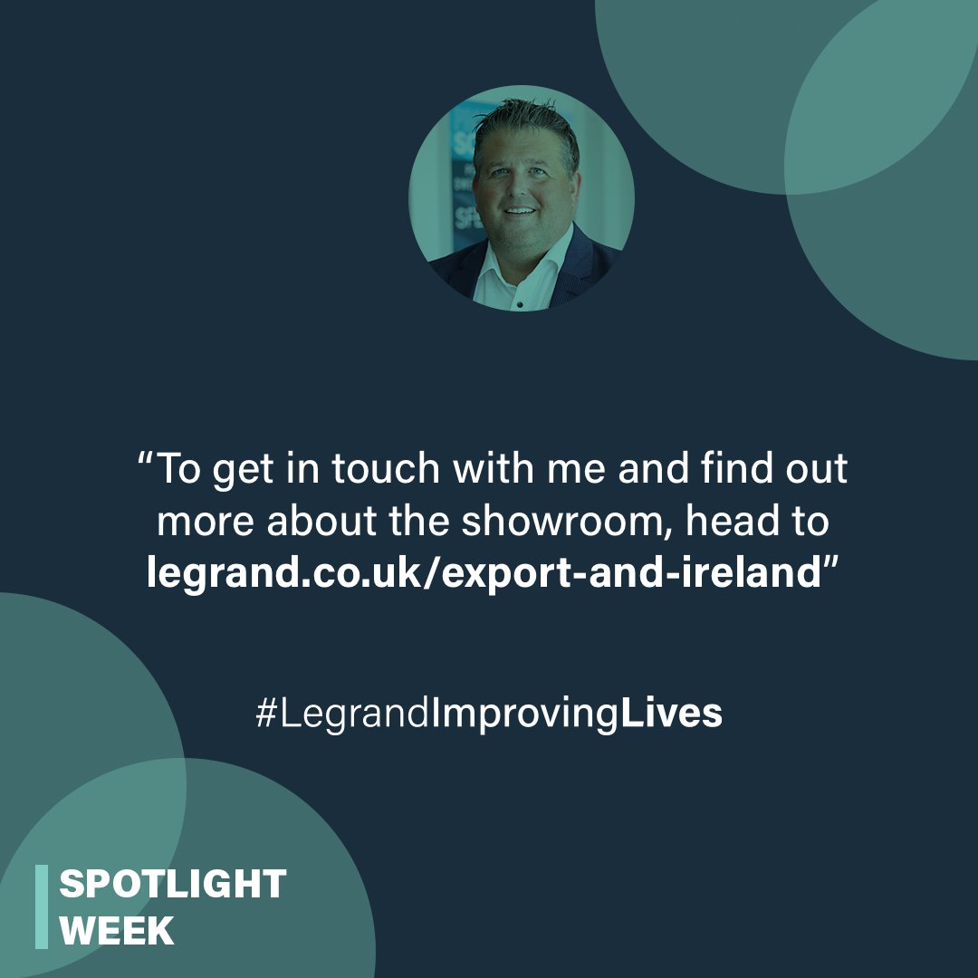 As we continue our #SpotlightWeek, we would like to tell you a little more about each member of the team in Ireland. We start with Mark Kenny 👇

#LegrandImprovingLives #LegrandUK #LegrandTrainingAcademy #Dublin