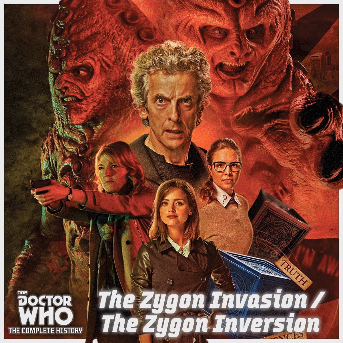 brinatello's tweet photo. #ThrowbackThursday (November 7, 2015): The #DoctorWho episode, #TheZygonInversion, aired. The #TwelfthDoctor (#PeterCapaldi), #Osgood (#IngridOliver) & #KateStewart (#JemmaRedgrave) try to save #ClaraOswald (@Jenna_Coleman_) and stop Bonnie, a Zygon. 📸: @simonridgway/#LeeJohnson https://t.co/7S8FdYpJo8