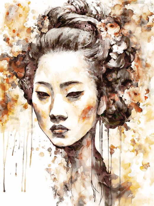 ArtSyndrome75's tweet photo. Geisha Portrait in Soft Brown and Orange Hues - Elegant Watercolor Asian Art - Traditional Japanese
https://t.co/L3UZK0pqM1
#geisha #watercolorpainting #wallart #japaneseculture #japanesedecor #artforsale #artforyourhome #fineartamerica #fineartamericaartist https://t.co/9nSQfHMsU7