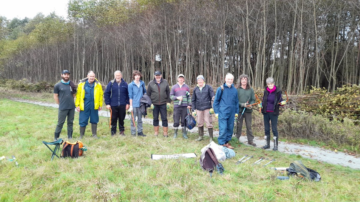 Suffolk Wildlife Trust North East Reserves (@swt_ne_reserves) on Twitter photo Fantastic job by the Carlton work party volunteers today cutting back young Alder growing over a path and using the cuttings to create a dead hedge/barrier <a href="/suffolkwildlife/">SuffolkWildlifeTrust</a> Fantastic job by the Carlton work party volunteers today cutting back young Alder growing over a path and using the cuttings to create a dead hedge/barrier <a href="/suffolkwildlife/">SuffolkWildlifeTrust</a>