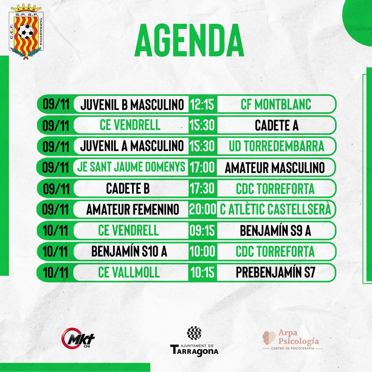 CEF Sant Pere i Sant Pau tweet media