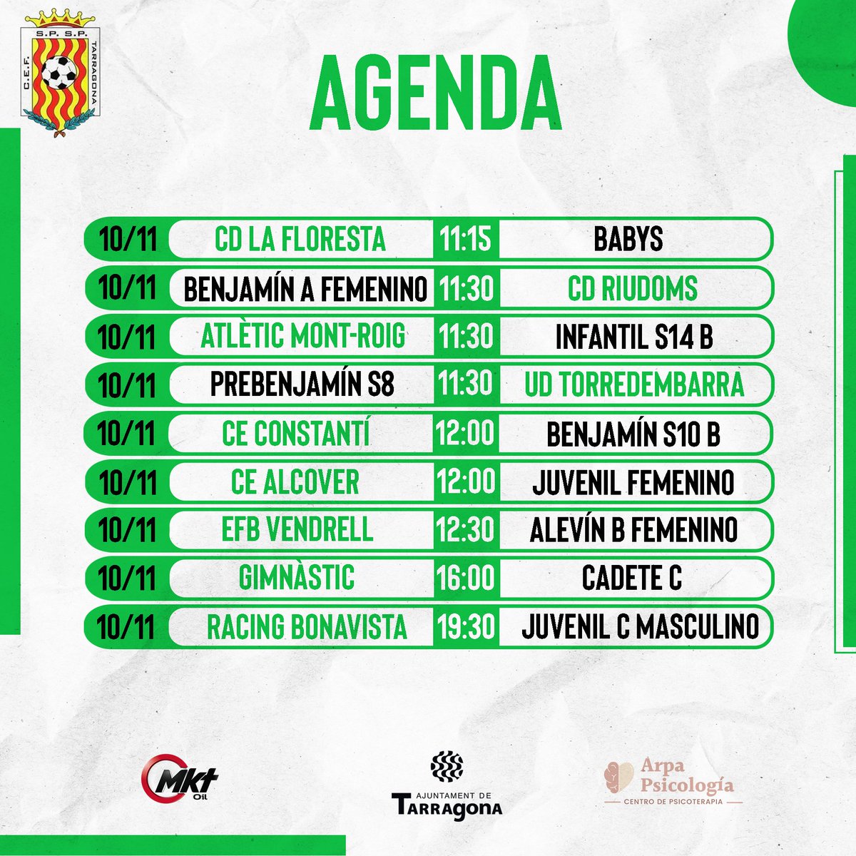 CEF Sant Pere i Sant Pau tweet media