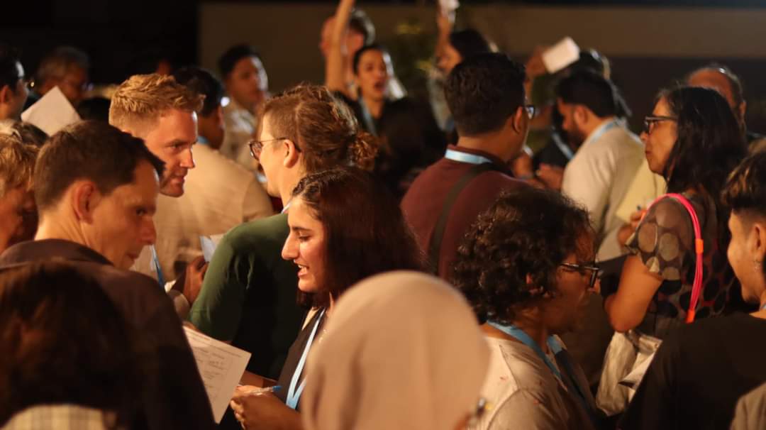 JamaimaAfridi's tweet image. Wrapped up the Beyond Borders conference. Spent days learning from inspiring journalists globally and swapping stories.

The highlight? Connecting with neighboring country journalists, forging friendships and future collaborations.

#BeyondBorders #migration #dwacademy