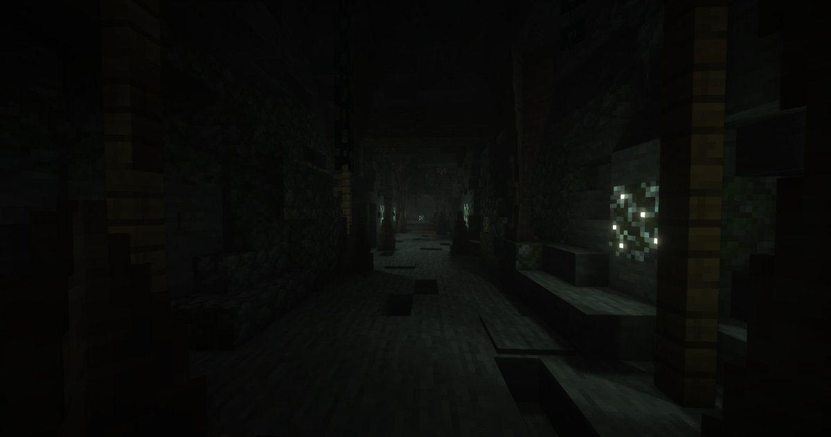 Mikala_89's tweet photo. custom dungeon build in survival vanilla. shader pack = " rethinking-voxel beta " vibrant light and ambient looking type

-
-
-
-
-
#Minecraft #Minecraftbuild #minecraftsurvival #interrealms https://t.co/eoae7QA6tn