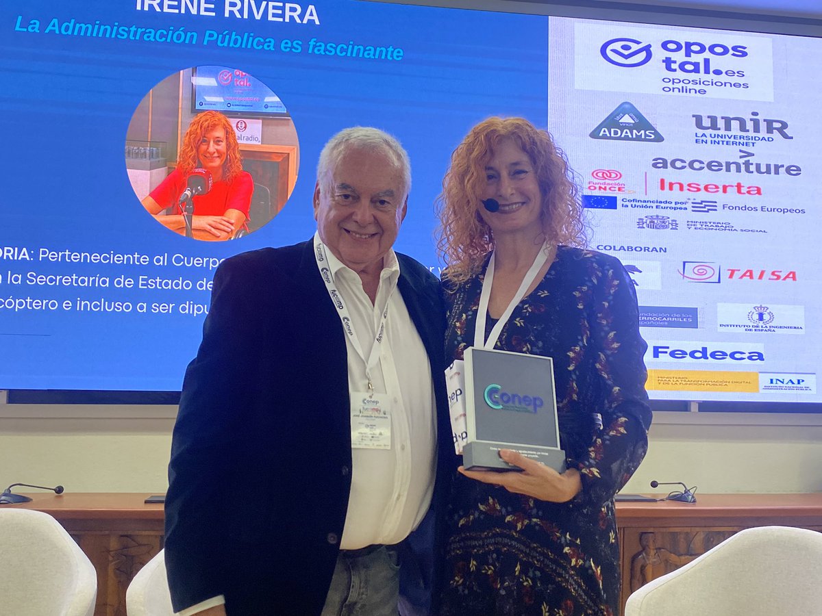 fucomp_XXI's tweet photo. ¡Irene Rivera nos habla sobre Incentivos personales y profesionales que ofrece la función pública! #funciónpública #talentopúblico https://t.co/Ei8F4mUuGY