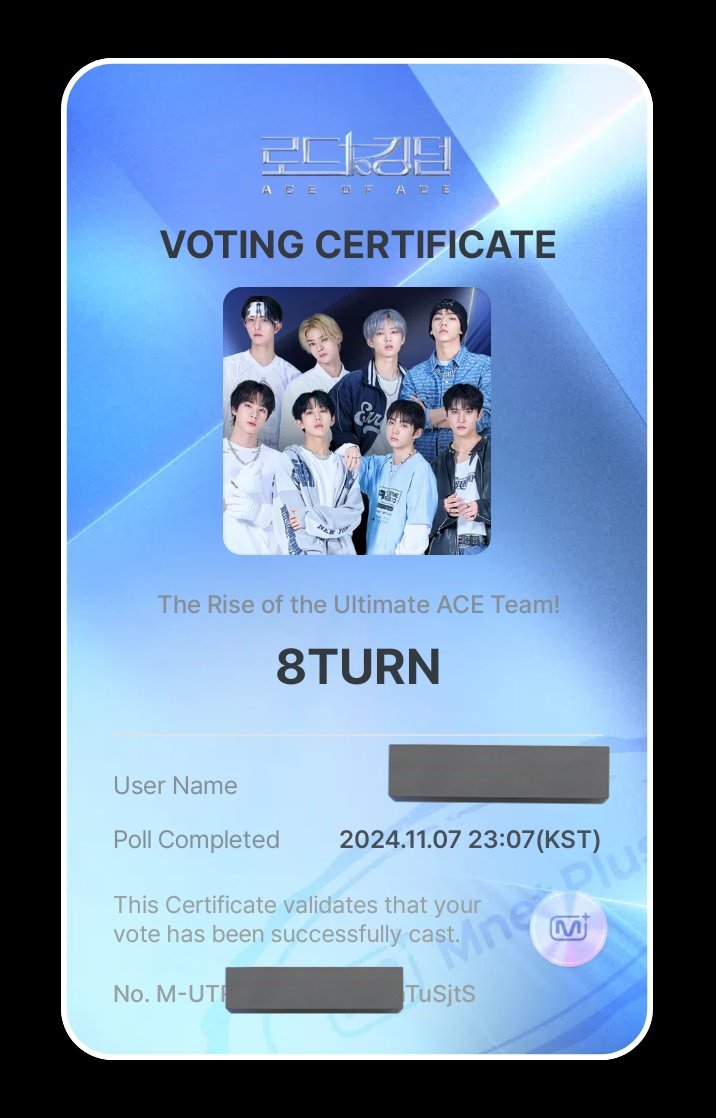 Staytuned_GNCD's tweet photo. โพ๏ธ๐ฑโค๏ธ
#8TURN #์์ํด
#ROADTOKINGDOM_FINALVOTE https://t.co/6AonkyD533