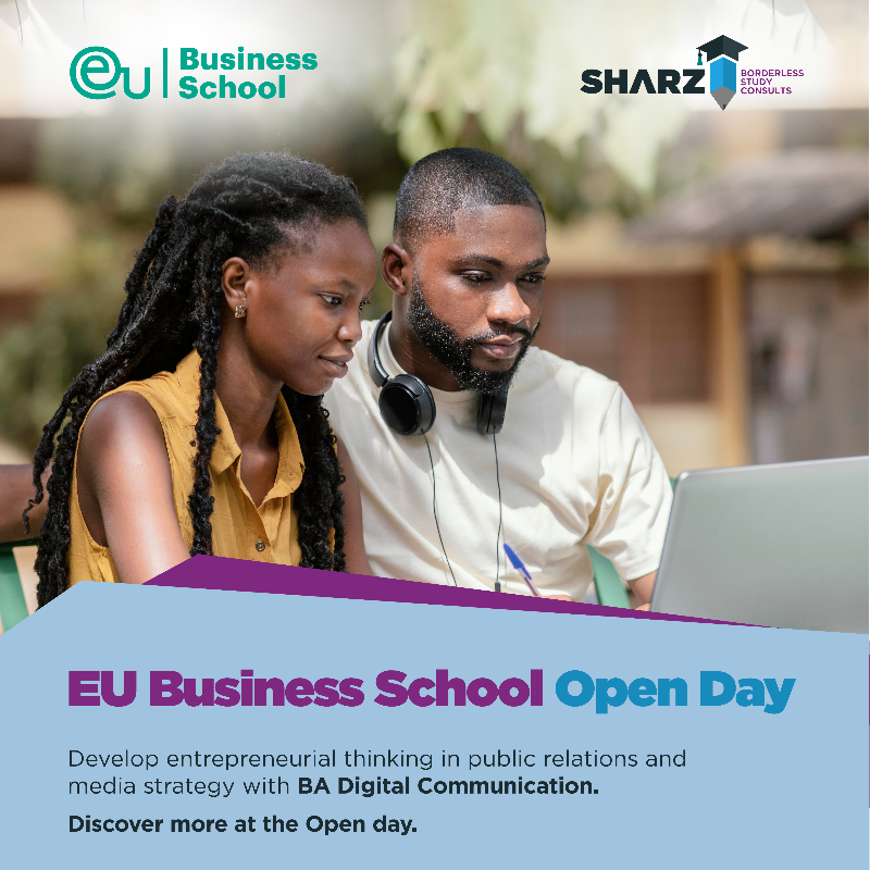 SharzConsults's tweet photo. Explore EU Business School's graduate programs and take your career to new heights.
This Friday, November 8th, at 2:00 PM, gain first-hand insights into world-class education and exclusive opportunities with @EU_group's Regional Manager, Roger Ferrer, at Sharz Consults.