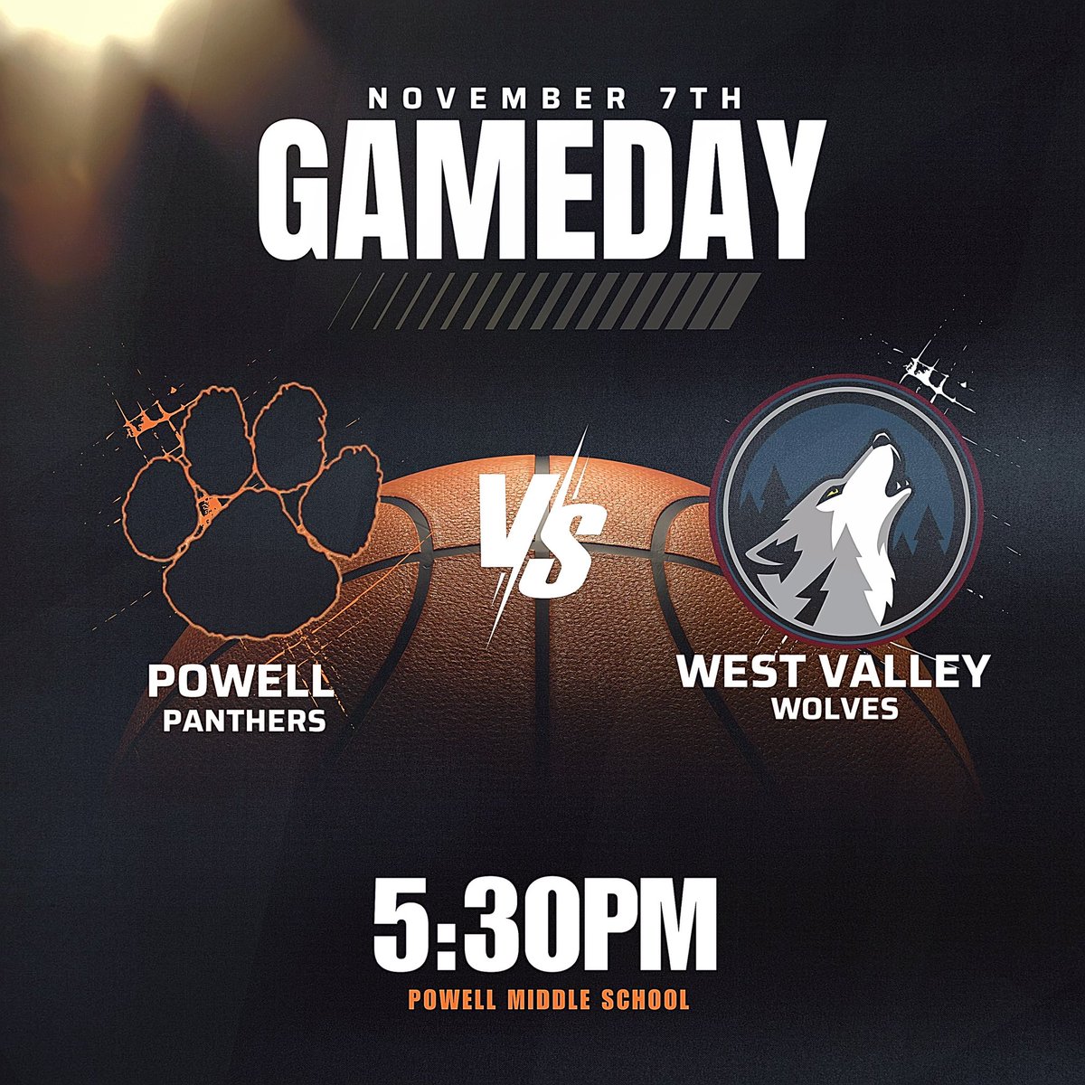 It’s GAMEDAY for your Panthers and it’s a big one as they take on West Valley at home tonight at 5:30. Come out and support these boys!! Go Panthers