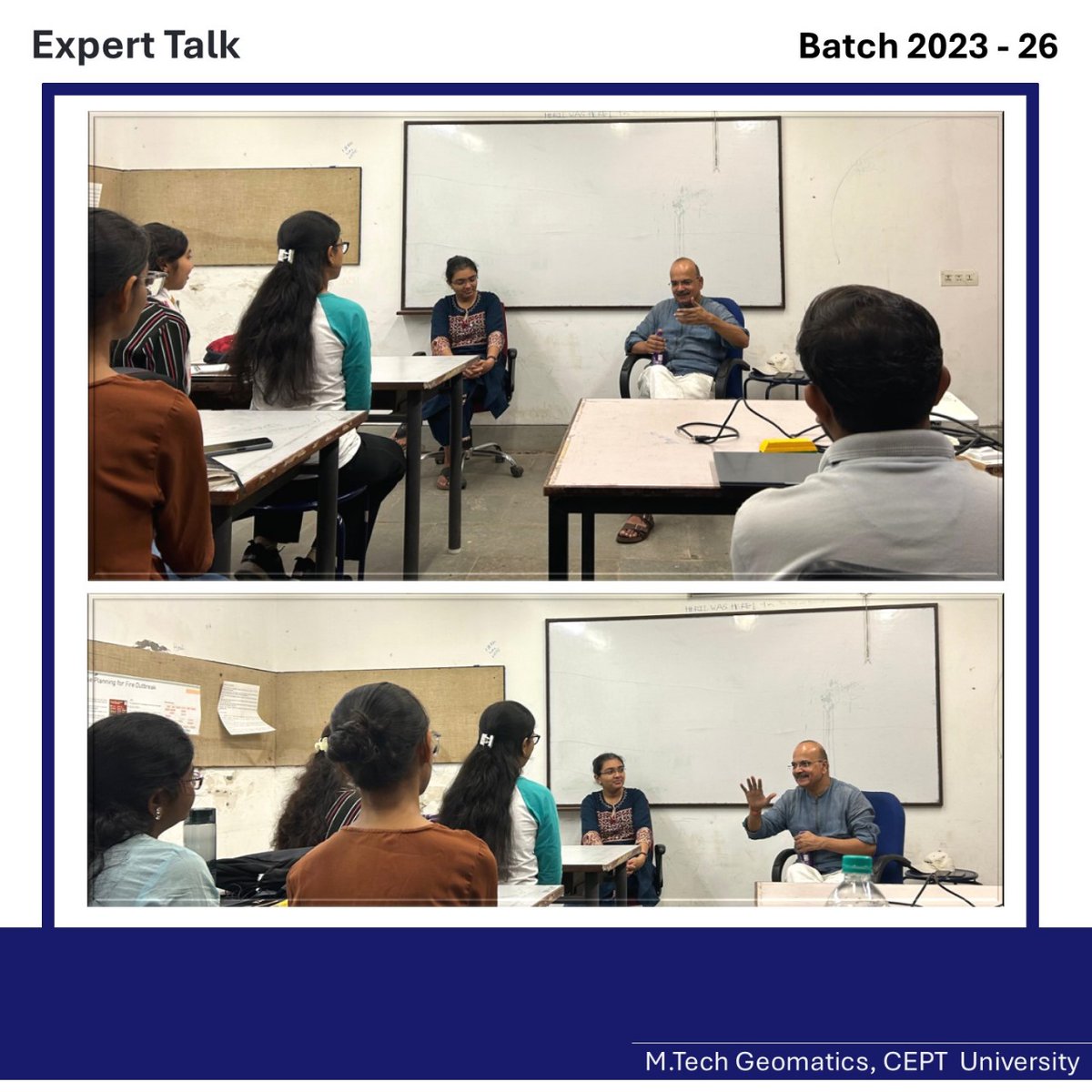 MgeomaticsO's tweet photo. 🌍 Expert Talk on GIS Applications and Experiences by Mr. Shailesh Gaur, Former Adjunct Professor, NIAS  🌍

He highlighted the use of GIS in cities like Surat and Vadodara  with a particular emphasis on how GIS played a key role in enhancing Surat's property taxation system. https://t.co/KNap9q4dwa
