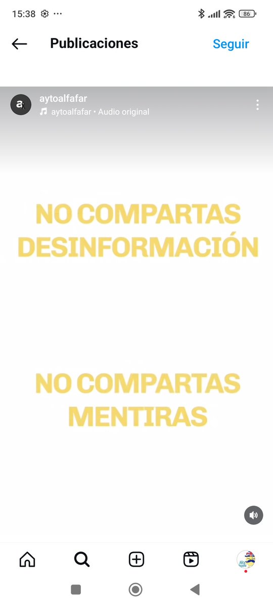El_gran_judas's tweet photo. El ayto. de Alfafar, que está DESBORDADO de trabajo, tiene que dedicar tiempo y recursos en su Instagram a desmentir el bulo de los mentirosos a sueldo @vitoquiles y Alvise 

No les importan les afectados. Sólo les importa la visibilidad mediática que les da.

#RopaAlVertedero https://t.co/4EW3tlHleT