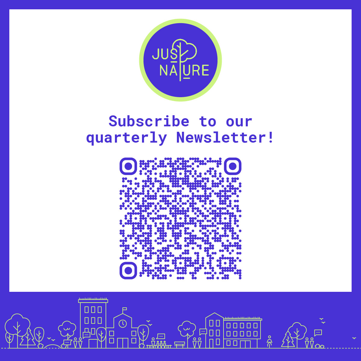 📣 Hey! The next edition of our quarterly #Newsletter will be released soon!
📨 Subscribe to receive the latest news from our project 👇🏼
justnatureproject.us10.list-manage.com/subscribe?u=c1…