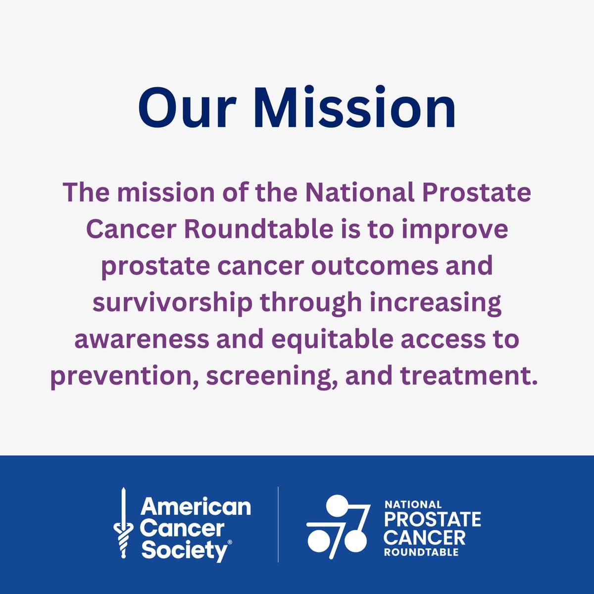 ACS National Prostate Cancer Roundtable tweet media