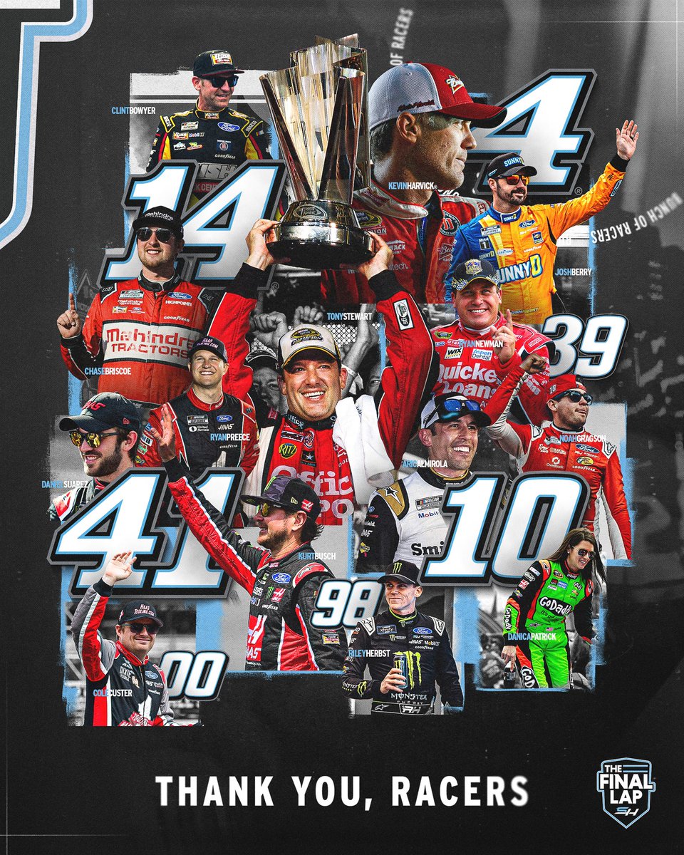 A bunch of racers who carried the SHR banner. 

We will always be grateful for you.