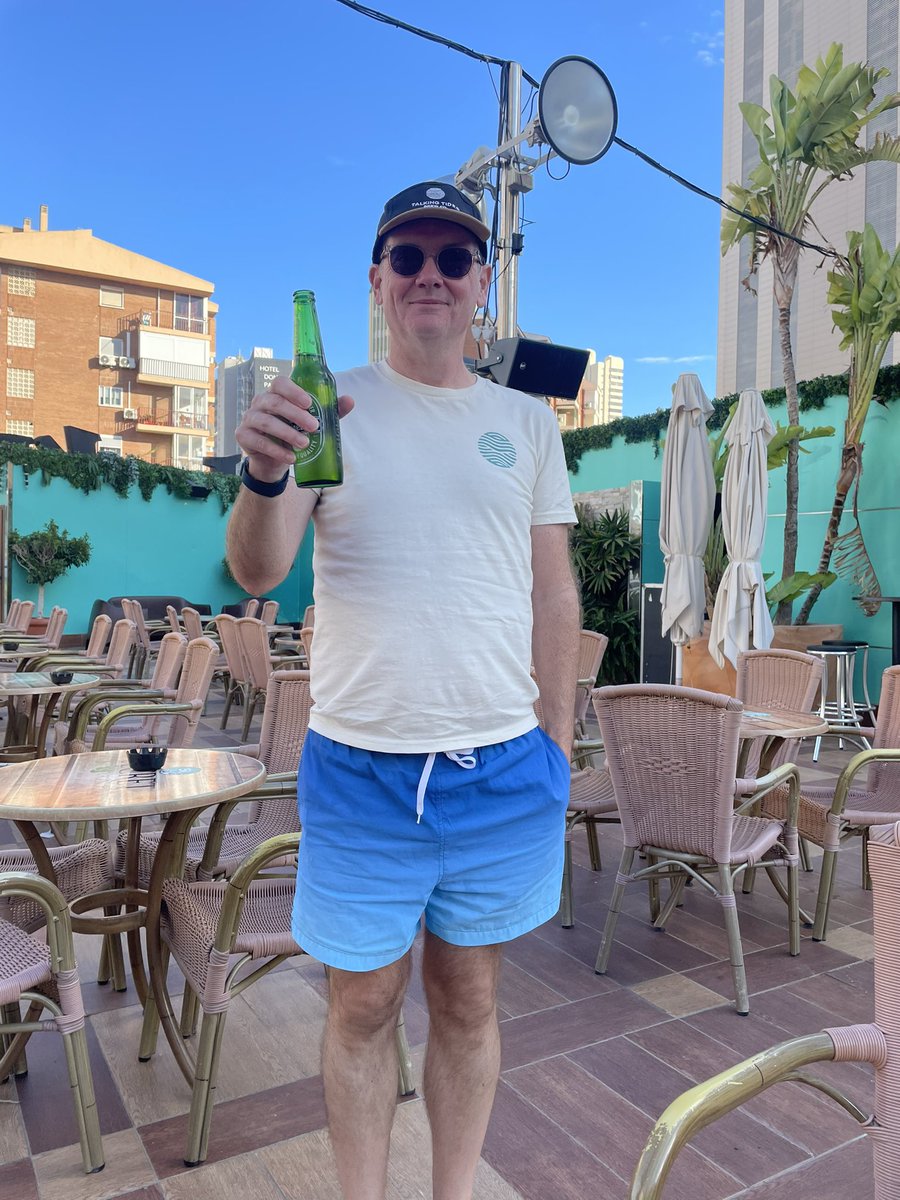 Double <a href="/TalkingTides/">Talking Tides Brew Co</a> day in Benidorm😂