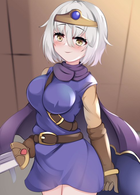 #Alina_art 勇者と化した我が友ALN姉貴 