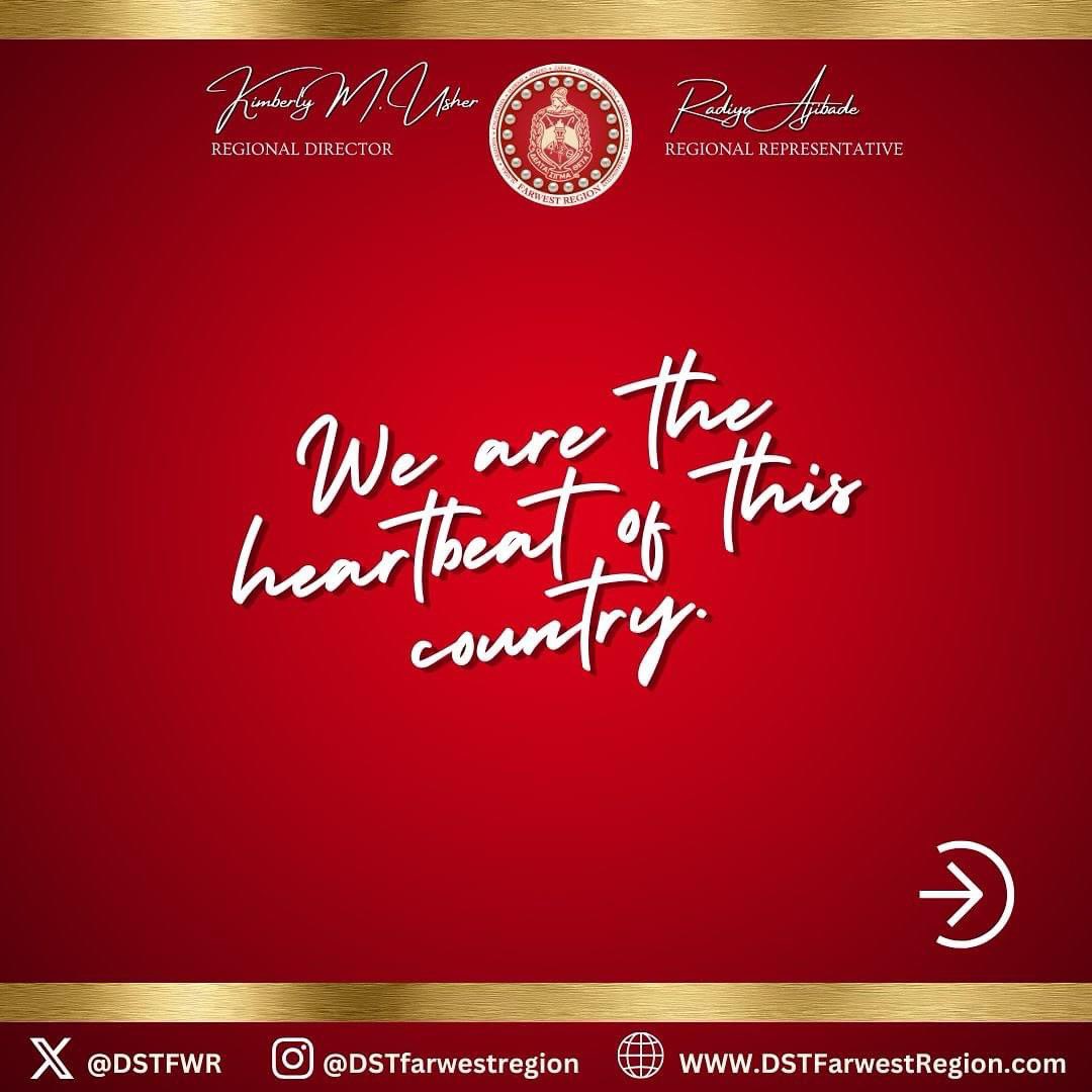 Holly_Lawson713's tweet image. We Are One!  Made in the Midwest; Grew up in the Farwest; career in the Southern Region and settled in the @SensationalSAR 

“Our Work Is Never Done” 
The Honorable Frankie Muse Freeman 
14th National President 

 #DST1913 #ForwardWithFortitude #DSTTravels @DSTFWR @dstinc1913 ✊🏽