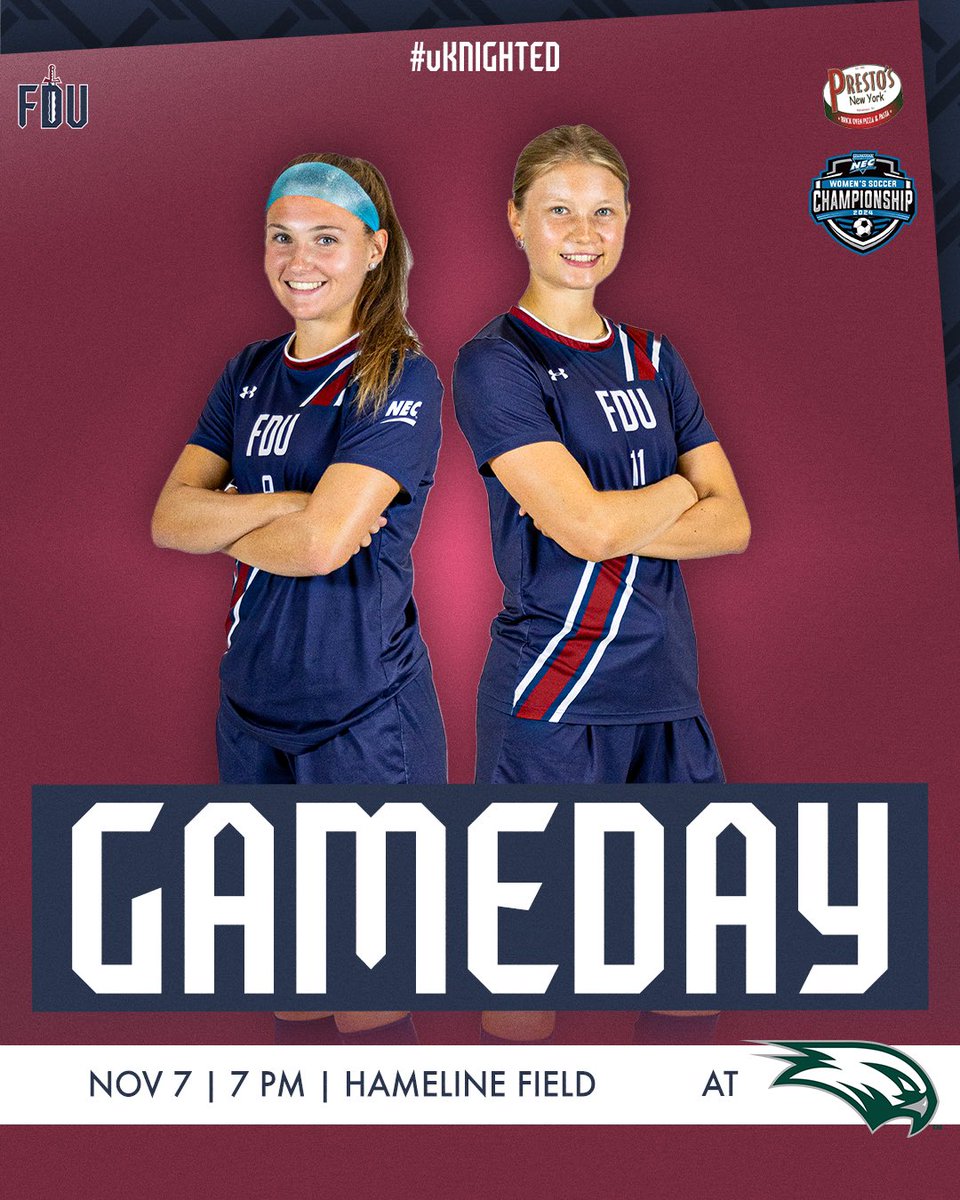FDU Women's Soccer (@fduknightswsoc) on Twitter photo now we go.
π #2 Wagner
π 2024 NEC Championship - Semifinal
β° 7 p.m.
π Hameline Field (Staten Island, N.Y.)
πΊ NEC Front Row
π FDUKnights.com
#uKNIGHTED | <a href="/necwsoccer/">NEC Women's Soccer</a> now we go.
π #2 Wagner
π 2024 NEC Championship - Semifinal
β° 7 p.m.
π Hameline Field (Staten Island, N.Y.)
πΊ NEC Front Row
π FDUKnights.com
#uKNIGHTED | <a href="/necwsoccer/">NEC Women's Soccer</a>