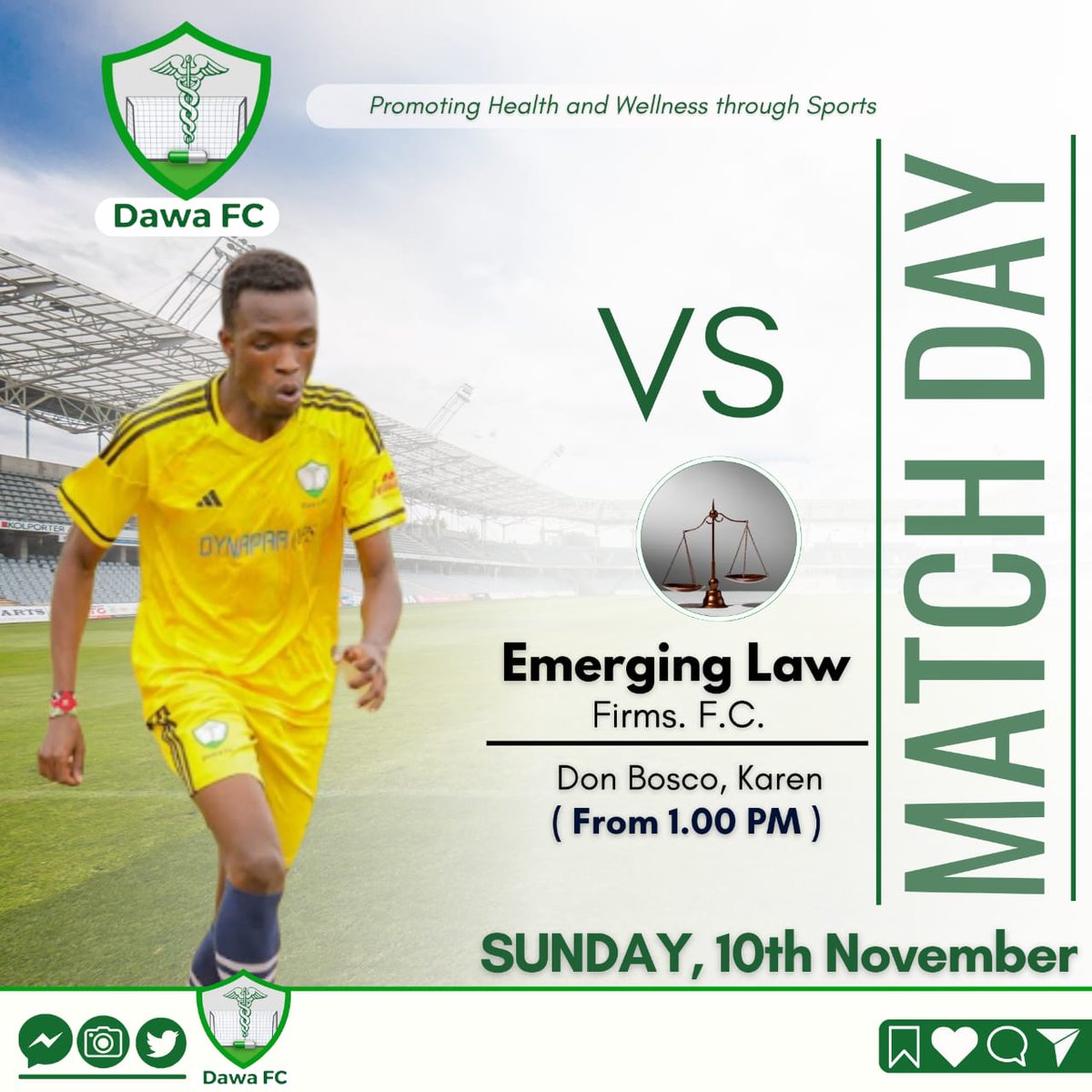 DawaFC's tweet photo. This SUNDAY!!! https://t.co/D9fQWjeAl9