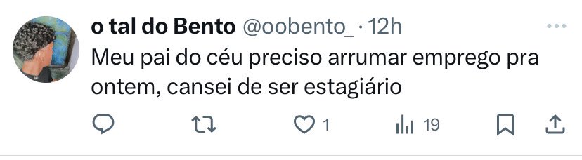 oobento_'s tweet photo. Eu sou azarado ao ponto de, falar e em menos de 24 ficar sem a bomba do estágio!🤡 https://t.co/ogW3SFwG0c