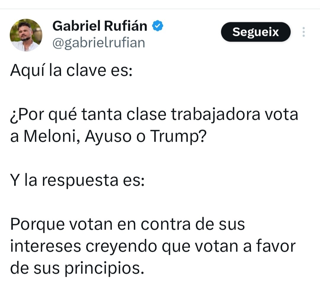 jm_clavero's tweet photo. Ací la clau és:

Per què un partit que es diu independentista lliura els seus vots a un antiindependentista declarat?

I la resposta és:

Perquè no és un partit independentista, és un partit de vividors cínics https://t.co/I0hgzRAQ5D