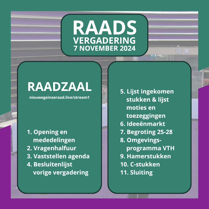 #Raadsvergadering! We gaan het vanavond hebben over de begroting en de ideeënmarkt. Kijk je mee? nieuwegeinseraad.live/stream1 #Nieuwegein #gemeenteraad #ideeënmarkt #begroting #begrotingsraad