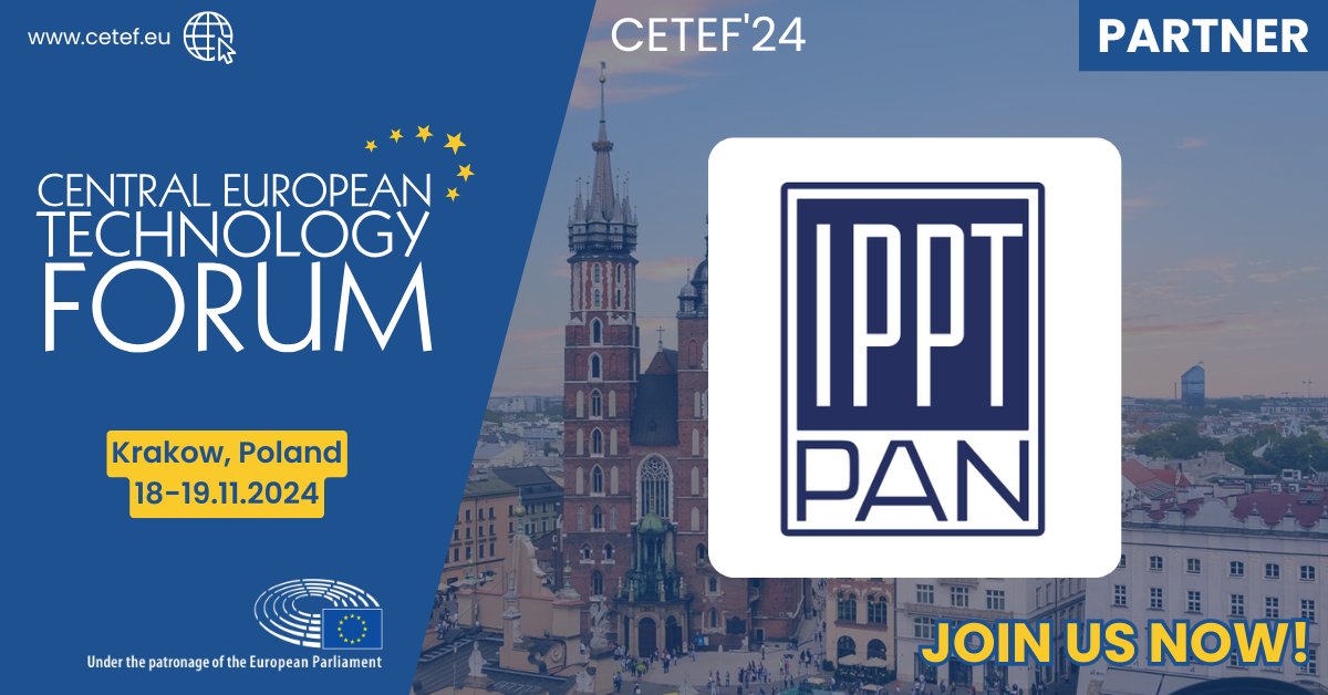 🌐 Meet the Partner: <a href="/ipptpan/">Institute of Fundamental Technological Research</a> Institute of Fundamental Technological Research Polish Academy of Sciences (IPPT PAN) 🌐

For more news – visit: cetef.eu/en/

#CETEF24