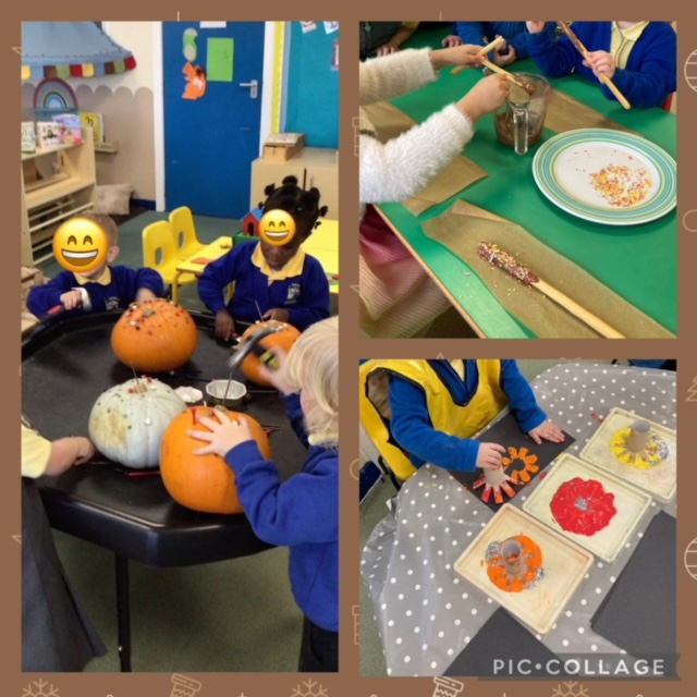 Firework biscuits and pictures in our Nursery this week 👏