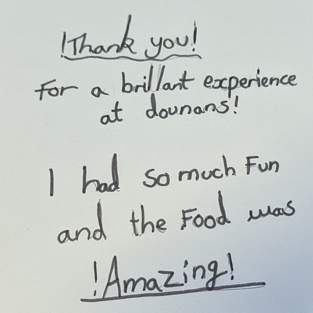 We recieved some lovely thank you cards in the post this week 😀

We enjoyed reading them all and are glad everyone had a great time with us at Dounans!
#outdooreducation #outdoorresidential #residentials #adventure #thankyou