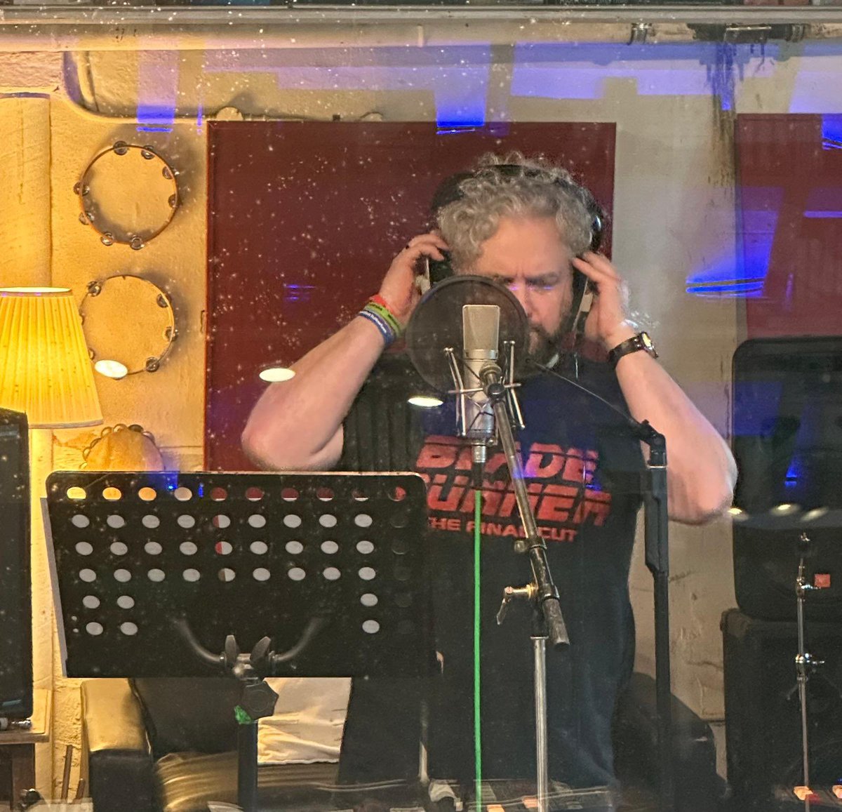 A great session in Studio Studio #whitworth with <a href="/tonibakerboy/">Toni Baker</a> ! Another track in the can for our #recording project. I added some #guitar this time (but I hadn’t brought mine), inc some fun trickery, + lead vocals &amp; backing. 
#studio #newmusic #throwbackthursday #recording