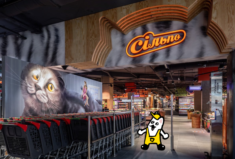 Megaceros3d's tweet photo. wtf this is so cool! a cat themed supermarket !!!! https://t.co/44CZhaJ9Za