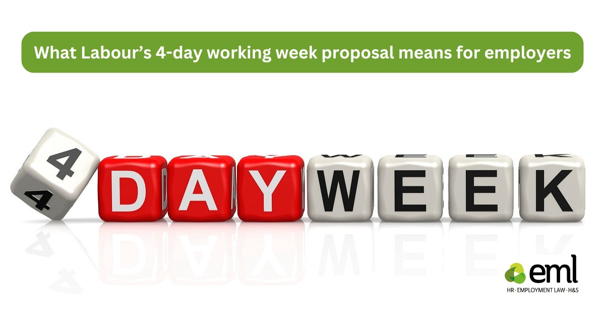 As part of #government plans to increase #flexibleworking, workers' rights could be strengthened with a #4dayweek proposal. But what will this mean for employers? Read more in our latest article: rebrand.ly/szrn3fz #employmentlaw #hrconsultancy
