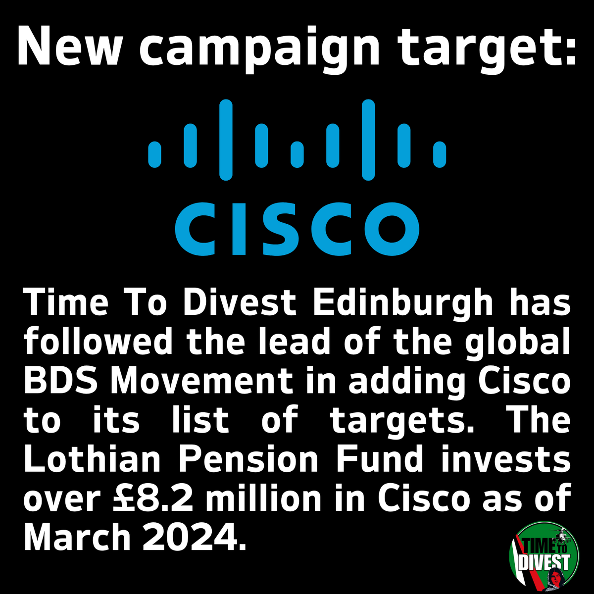 Time to Divest tweet media