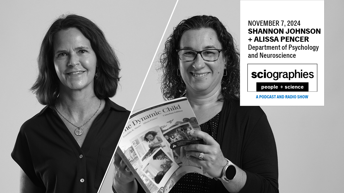 Dalhousie Science (@dalscience) on Twitter photo This week on Sciographies, we talk to Dr. Shannon Johnson and Dr. Alissa Pencer, co-directors of the Dalhousie Centre for Psychological Health. 🧠
🎧 Tune in at 4:30 p.m. on <a href="/CKDU881FM/">CKDU 88.1FM</a> in Halifax or find it on your favourite podcast app: bit.ly/40B8W4M This week on Sciographies, we talk to Dr. Shannon Johnson and Dr. Alissa Pencer, co-directors of the Dalhousie Centre for Psychological Health. 🧠
🎧 Tune in at 4:30 p.m. on <a href="/CKDU881FM/">CKDU 88.1FM</a> in Halifax or find it on your favourite podcast app: bit.ly/40B8W4M