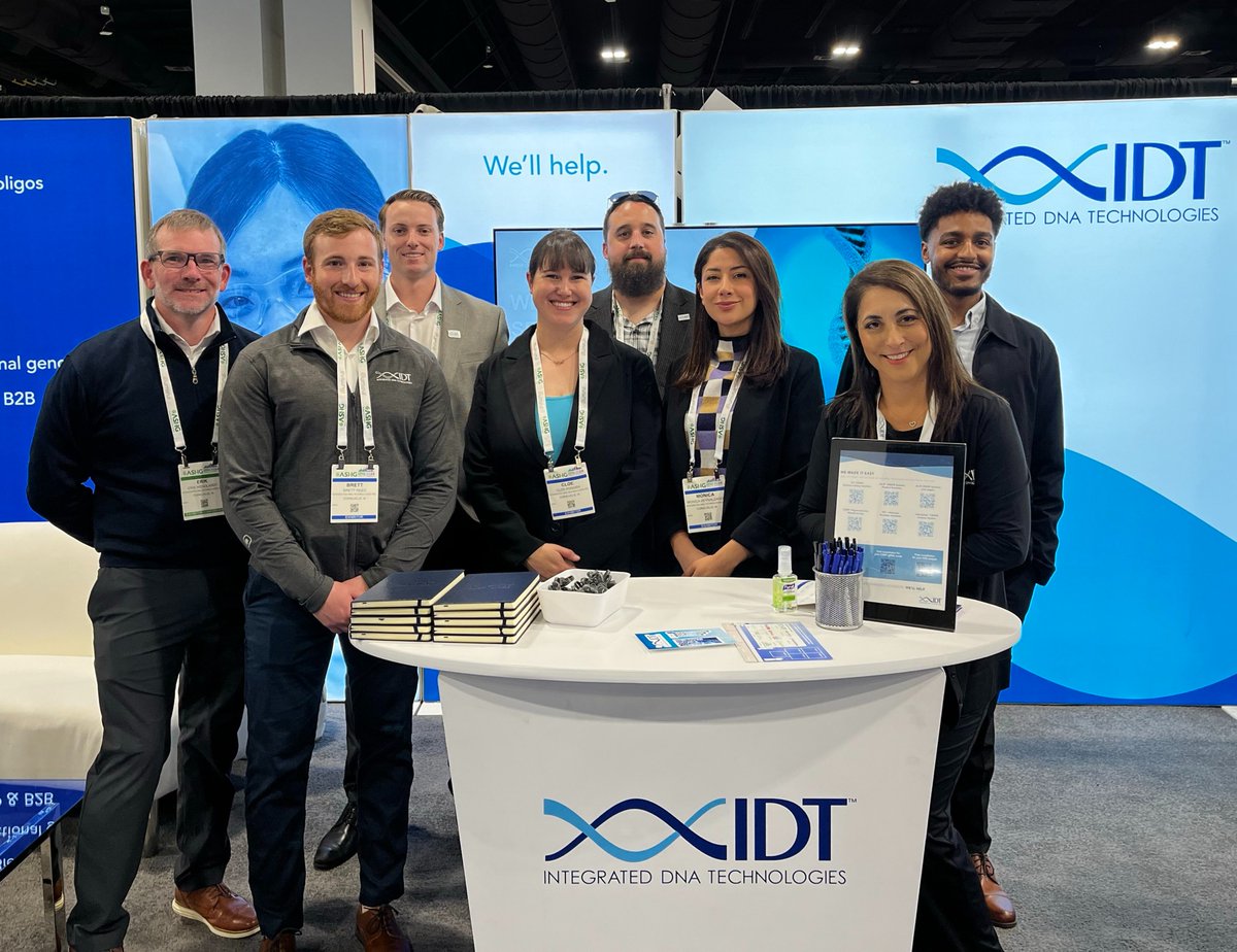 idtdna's tweet image. We may still be defrosting🥶, but ASHG is in full swing! Remember to visit us at Booth #348 to learn how our #NGS and #CRISPRsolutions can help accelerate your research. See you soon!

#ASHG2024 #ASHG24