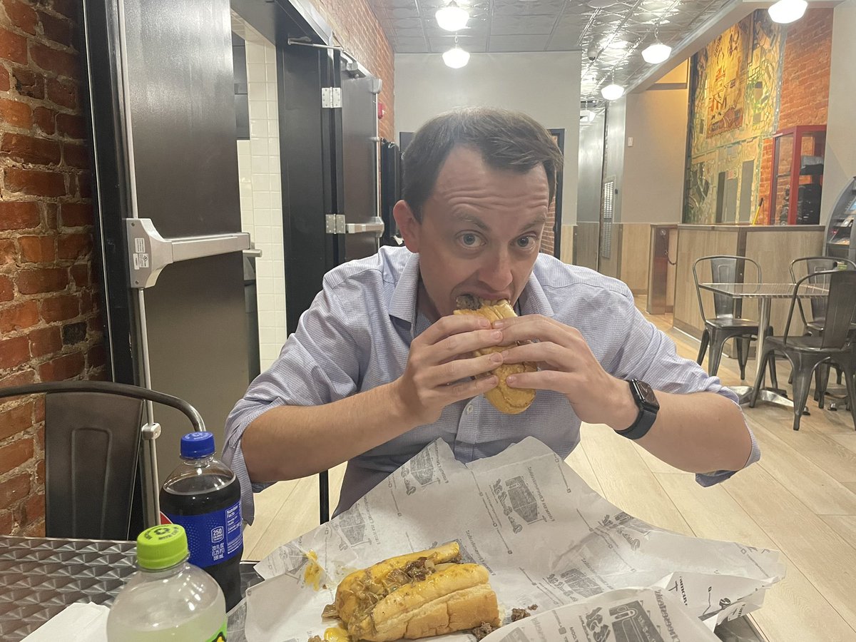 As my time in Philly draws to a close, I’m ticking off the important things - had to get a Philly cheesesteak.