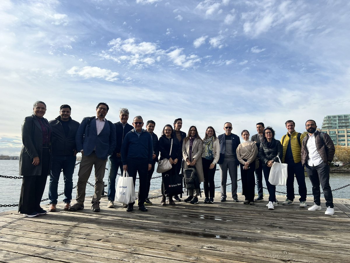 CanEmbGuatemala's tweet photo. Day 3 Infrastructure Mission to 🇨🇦. Visits to #WaterFrontToronto @InvestQuebec @BHarchitects and @AeconGroupInc Eglinton Crossroad West to learn about the capabilities and execution of public transportation, urban design, and port projects. https://t.co/XyWDrqeVwa